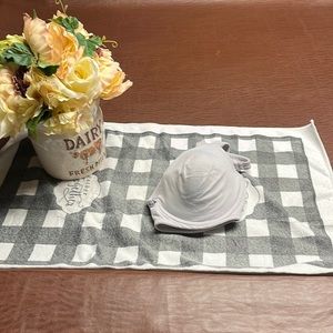 Used Victoria Secret nylon and spandex soft bra adjustable straps light padding